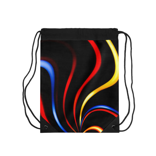 Drawstring Bag | Psychedelic Spin - Ribooa