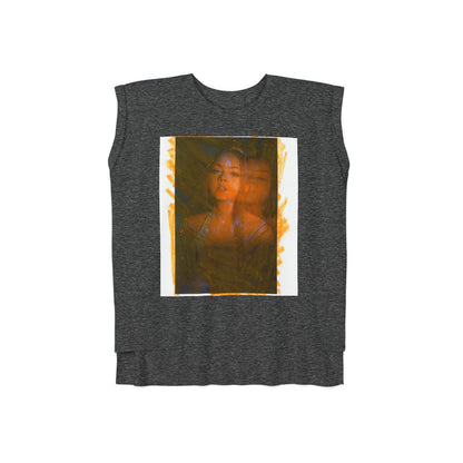 Relaxed Fit Muscle Tee (Front Print) - Ribooa