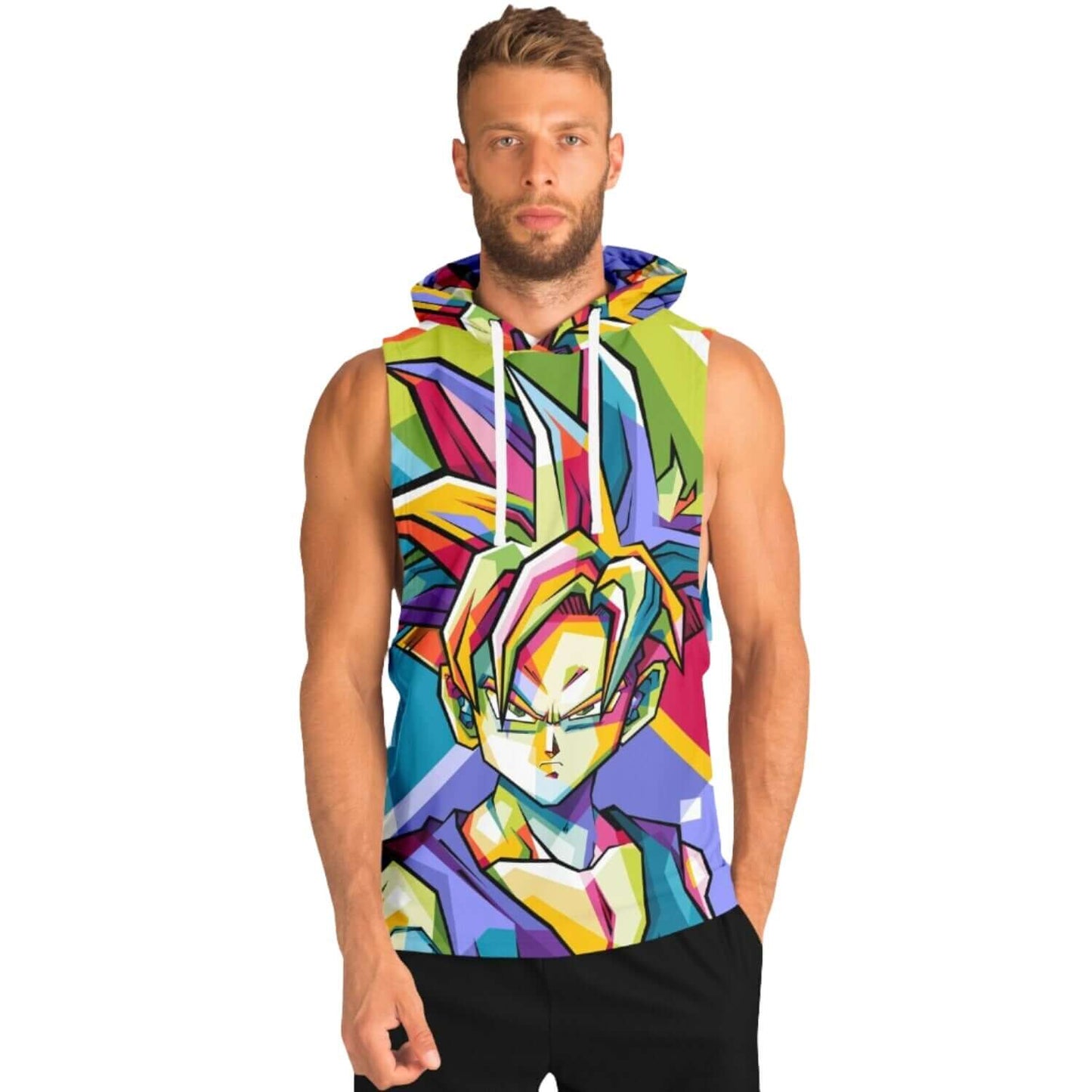 Dragon Ball Sleeveless Hoodie | Anime HD