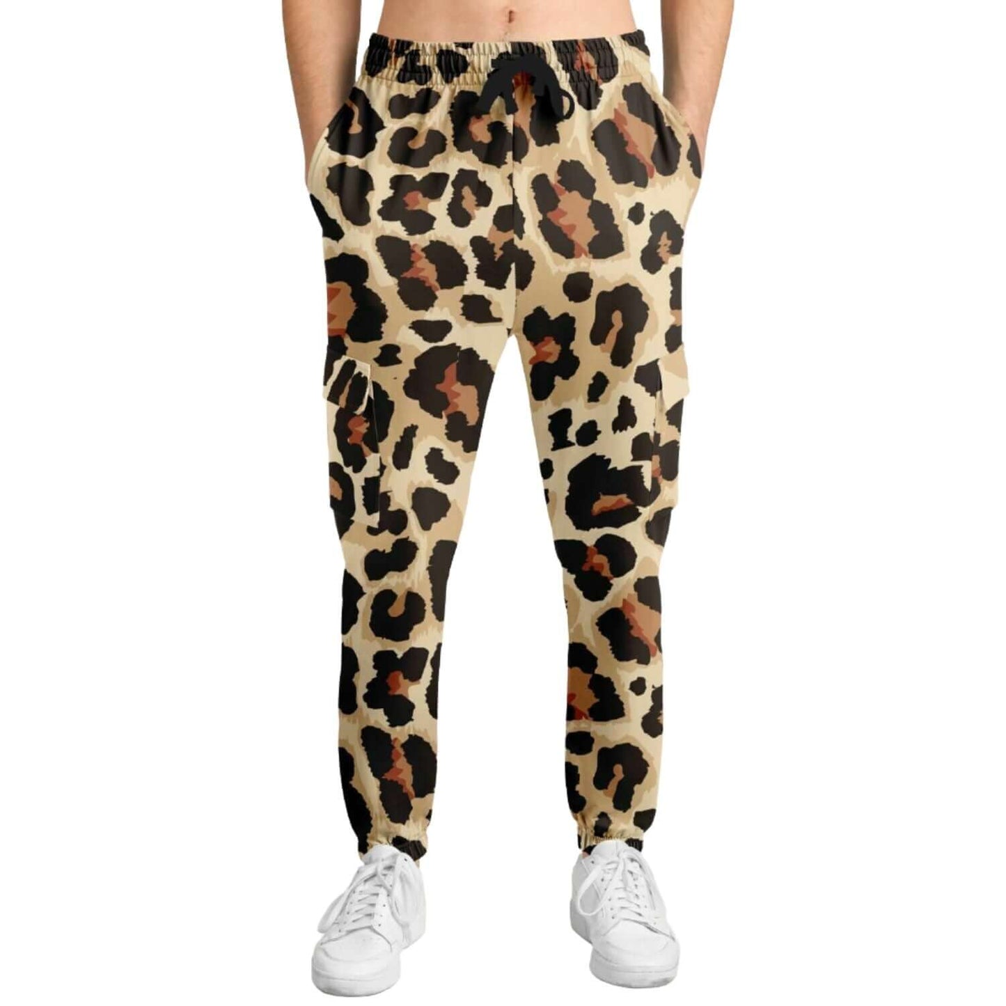 Leopard Cargo Sweatpants | Classic Design HD