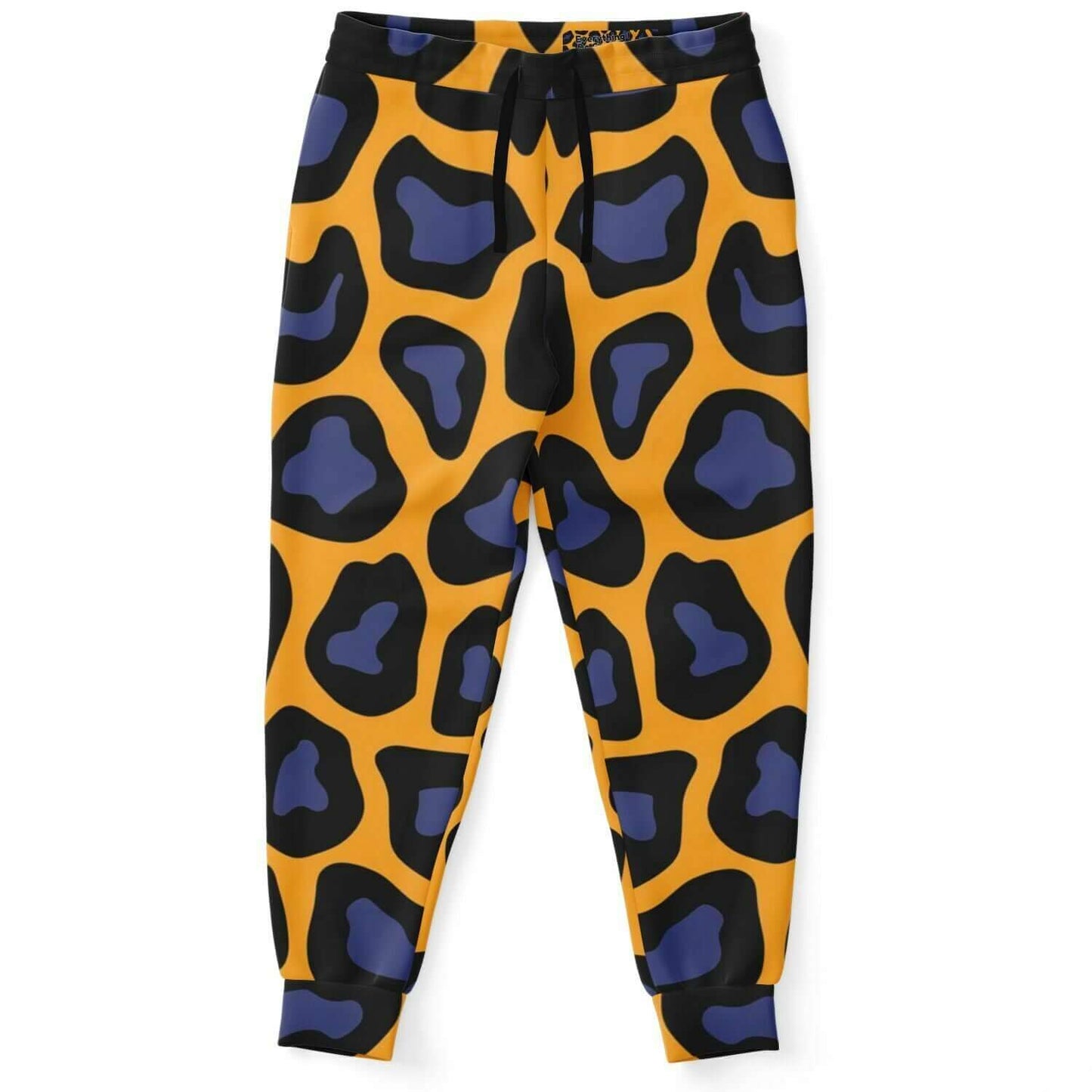 Leopard Pants For Men | Black & Blue HD Print