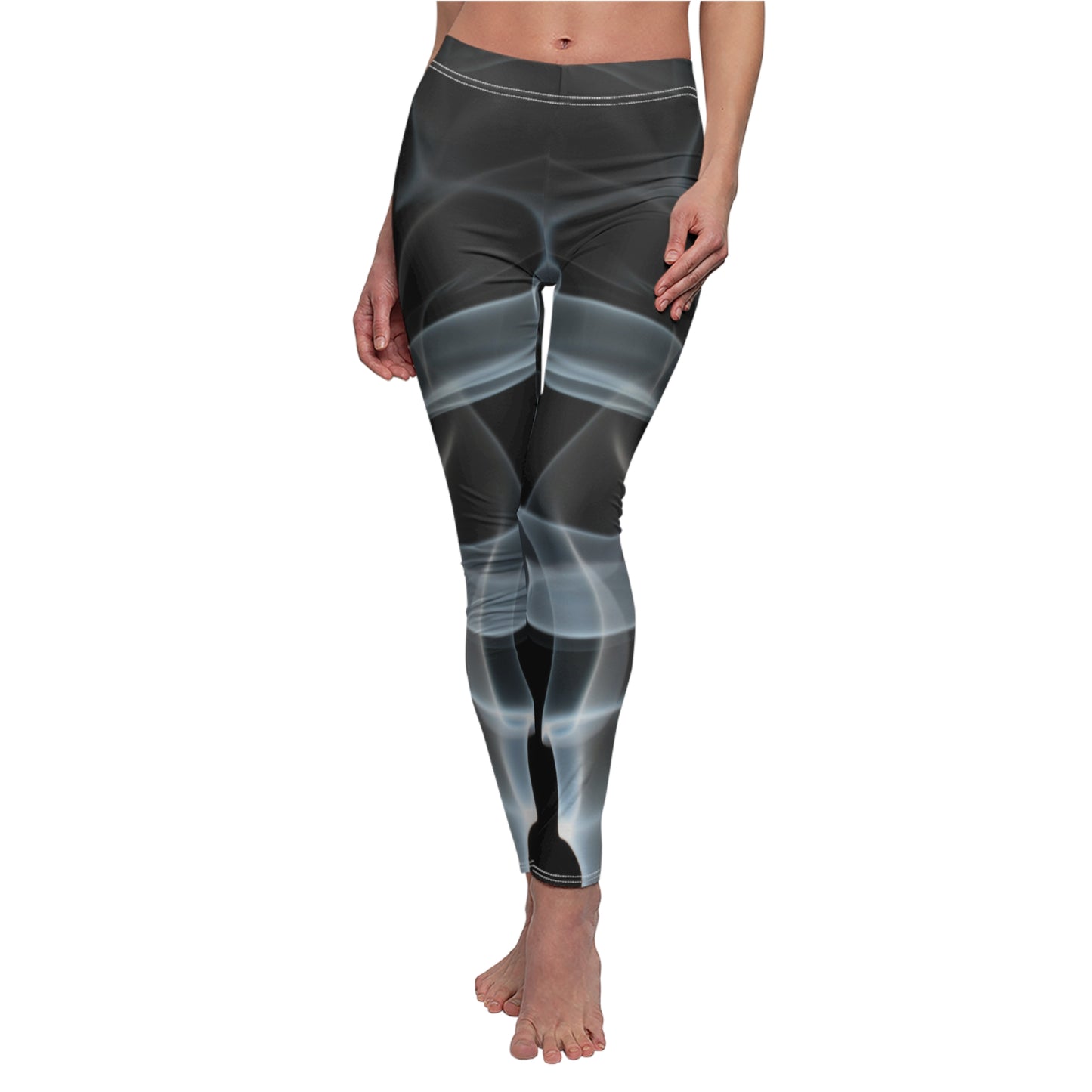 Casual Leggings | Smoke - Ribooa