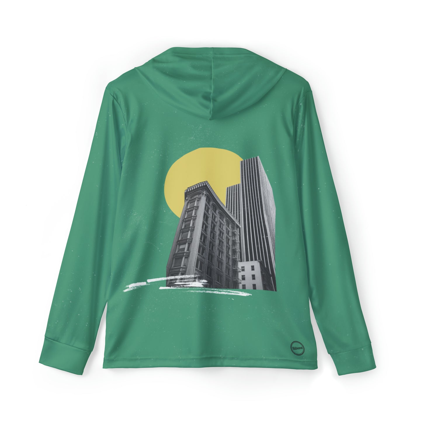 Sports Warmup Hoodie | Green Sun - Ribooa