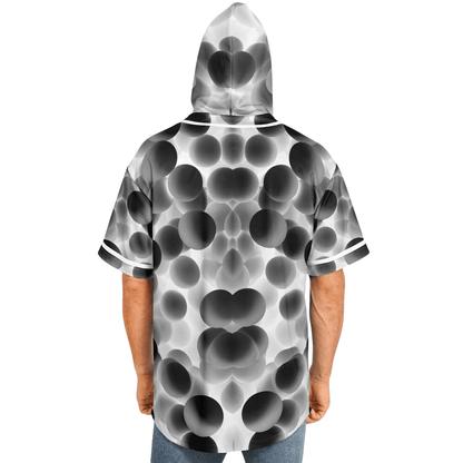 Hooded Baseball Jersey | HD Print - Ribooa