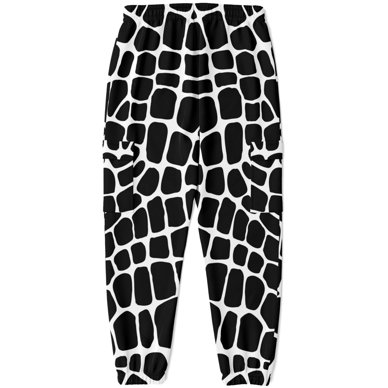 Snake Cargo Sweatpants | Black & White HD