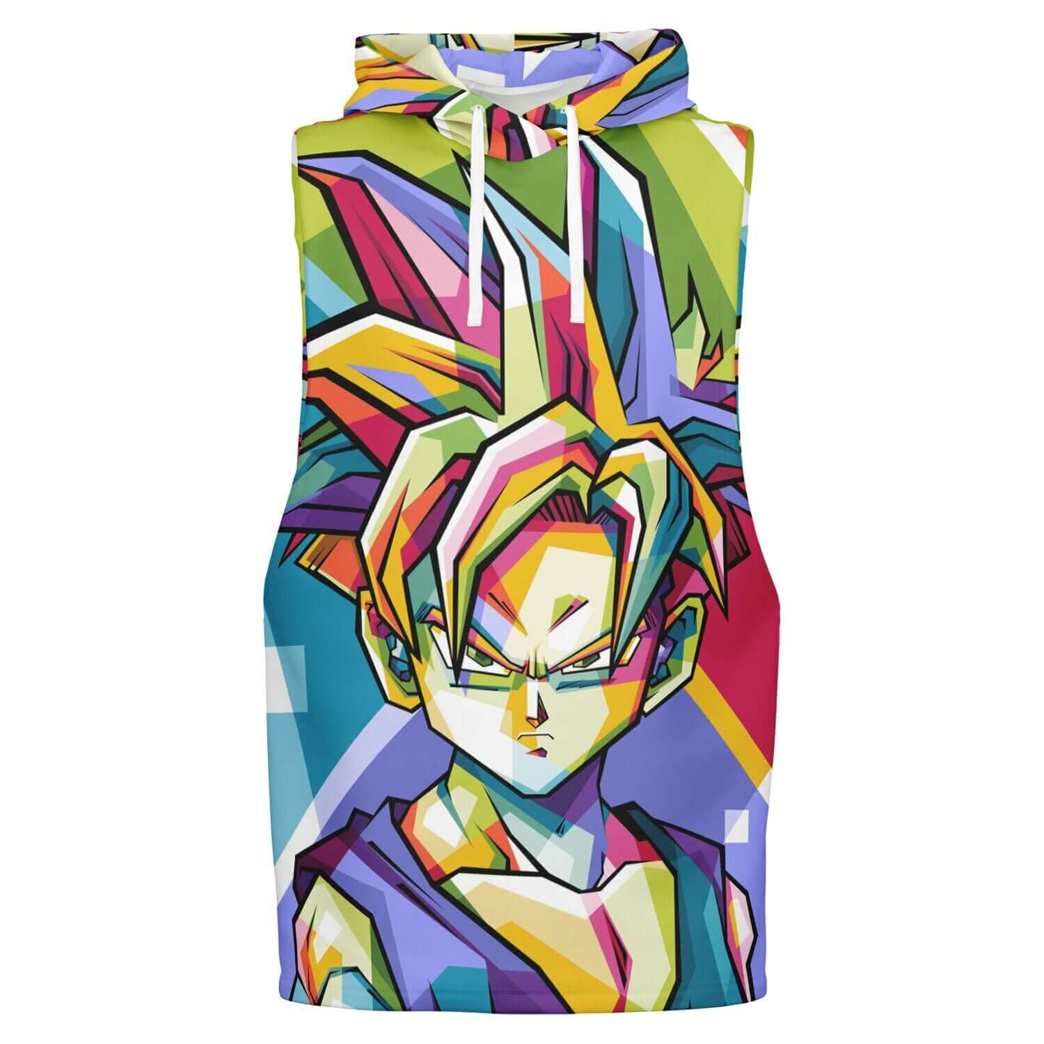 Dragon Ball Sleeveless Hoodie | Anime HD