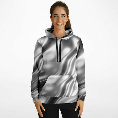 Silver Hoodie | Unisex | Metallic All Over Print