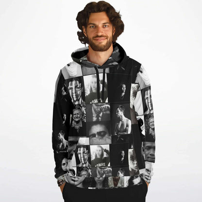 Portraits Black & White Hoodie | Unisex HD