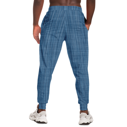 Denim Joggers | Blue Fabric Texture Design