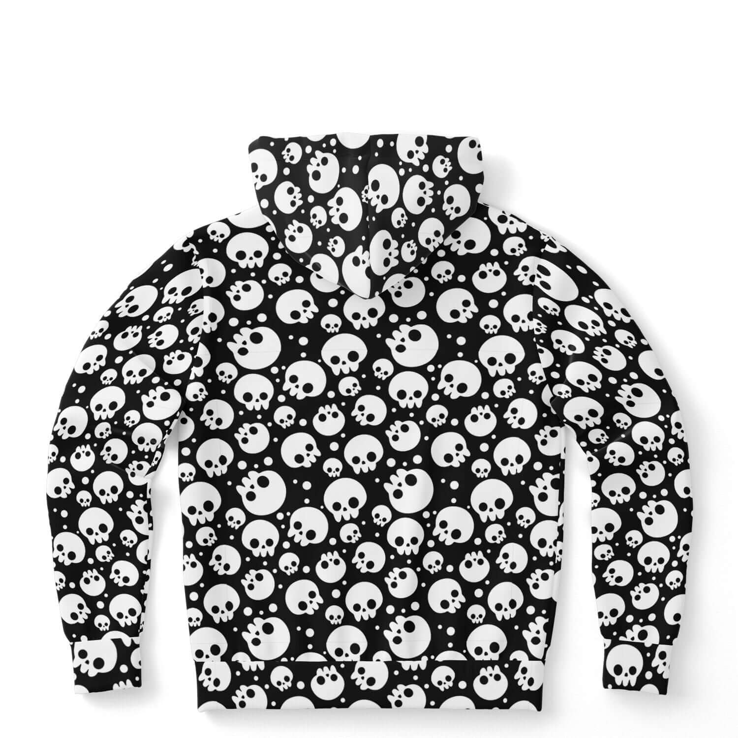 Skulls Hoodie | Black & White HD Print