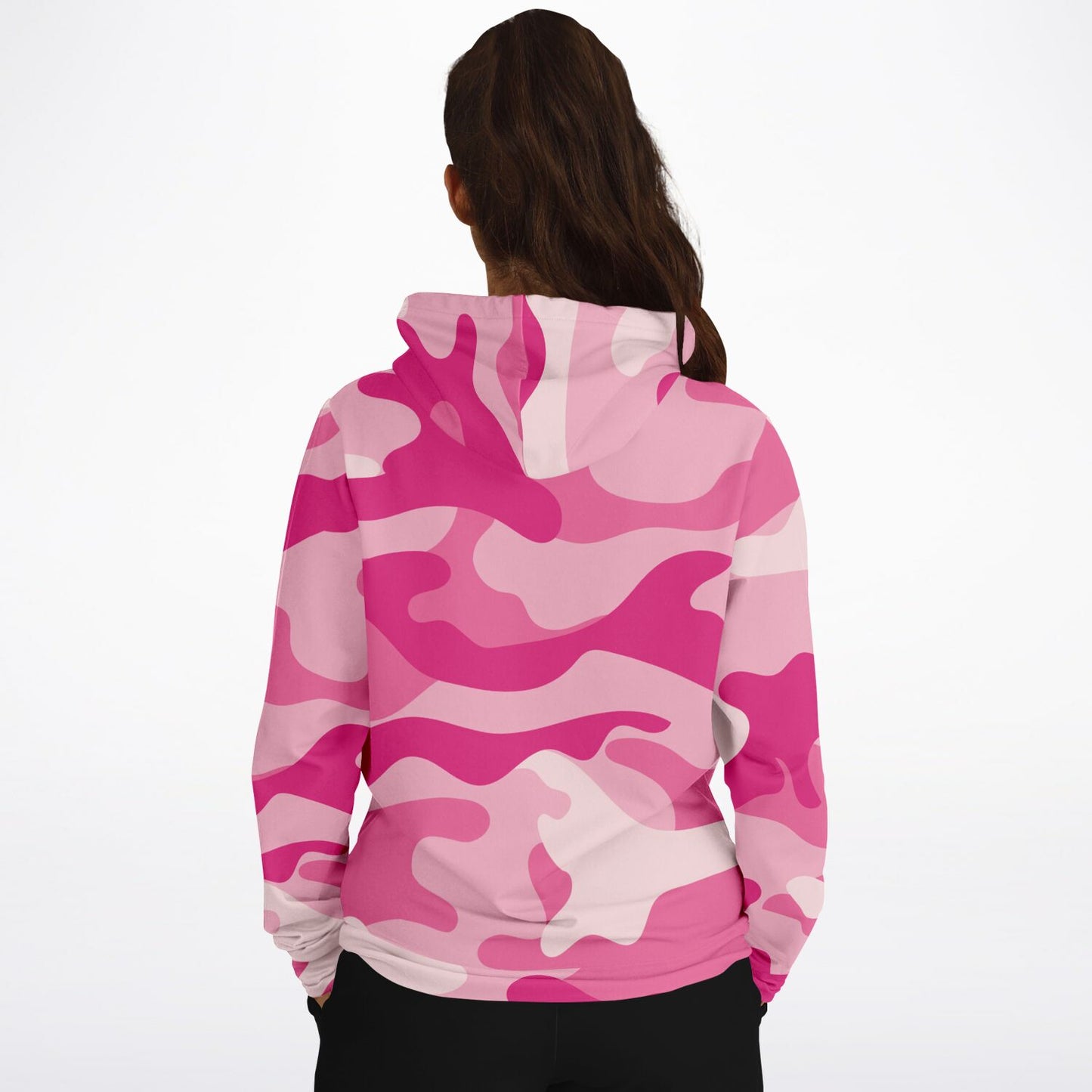 Lavender Pink Camouflage Hoodie | Unisex