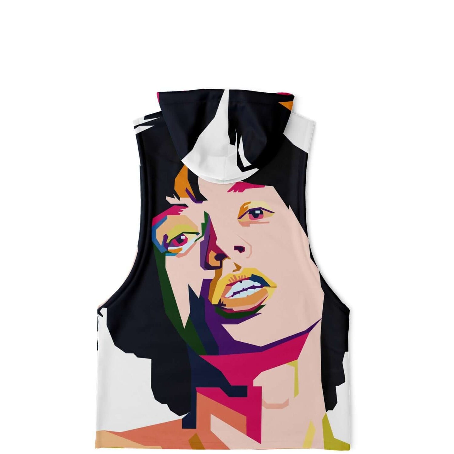 Mick Jagger Sleeveless Hoodie For Men