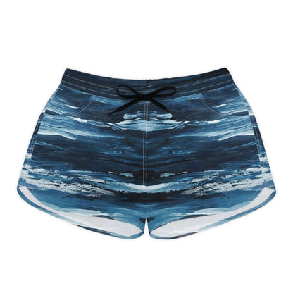 Casual Shorts | Abstract Blue - Ribooa