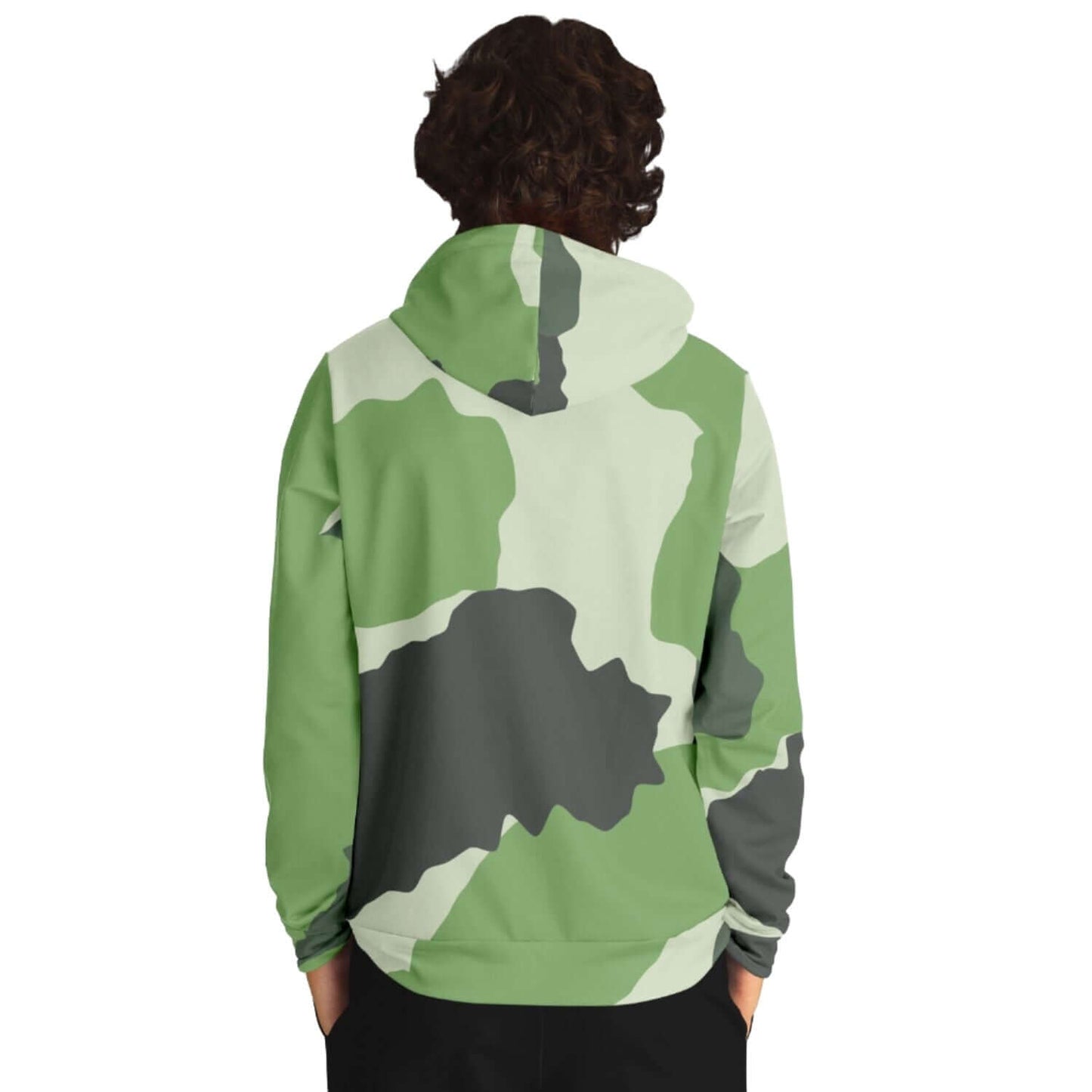 Green Commando Hoodie | All Over HD Print