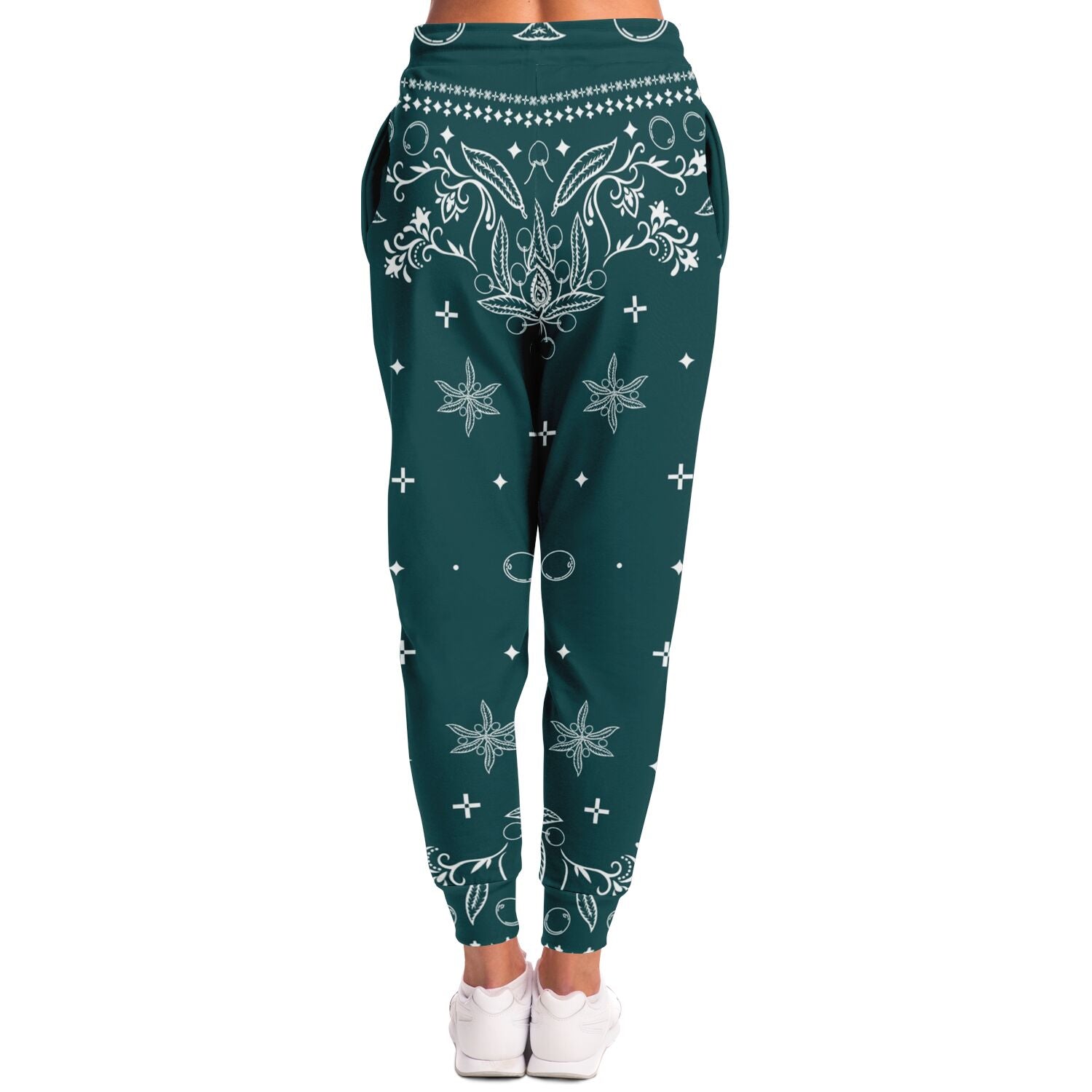 Green Bandana Track Pants | Unisex HD