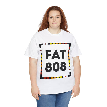 FAT 808 T-Shirt | Bassic Unisex Heavy Tee - Ribooa