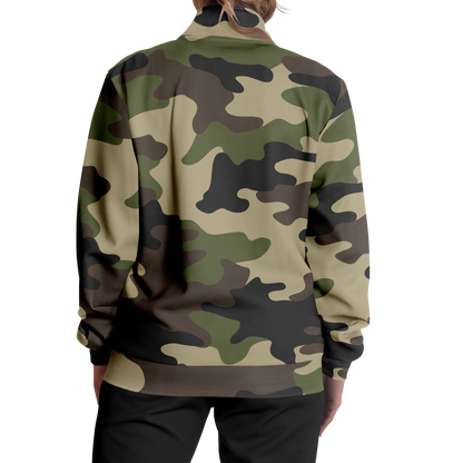 Camo Jacket | Mongoose Green | Unisex