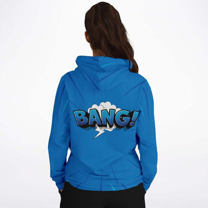 Bang! Blue Hoodie | Pop Art HD