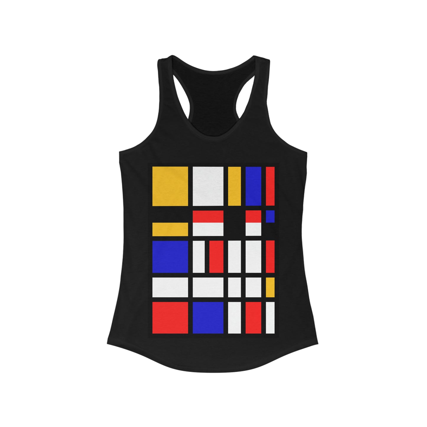 Racerback Tank | Squares - Ribooa