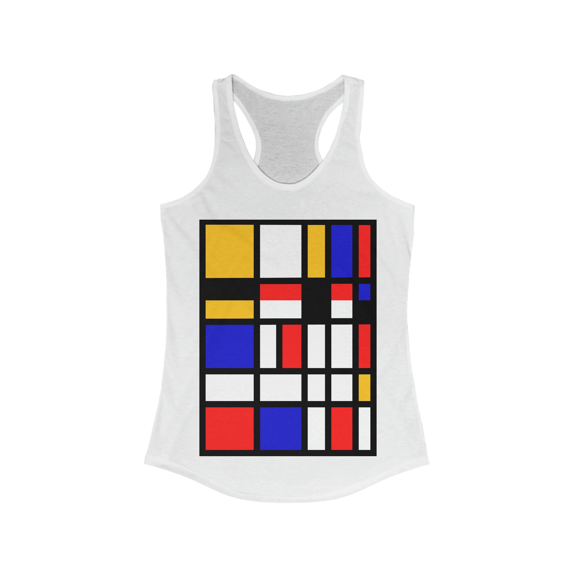 Racerback Tank | Squares - Ribooa