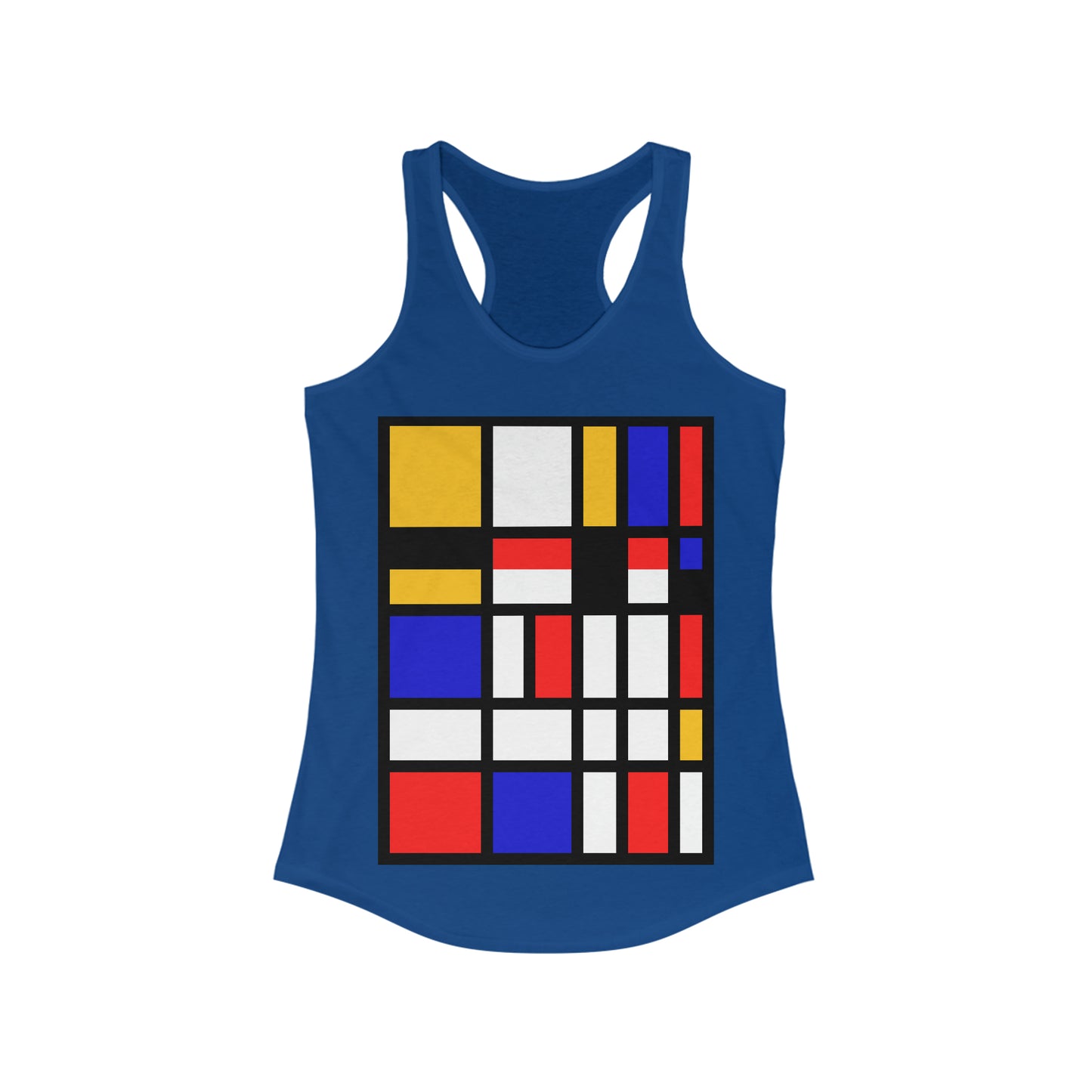 Racerback Tank | Squares - Ribooa