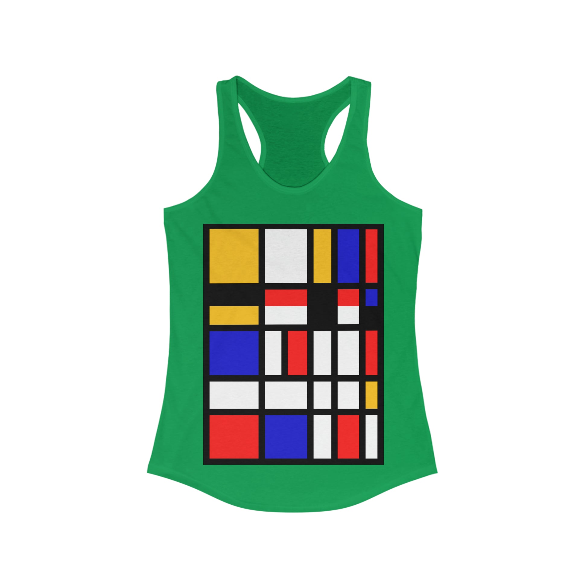 Racerback Tank | Squares - Ribooa