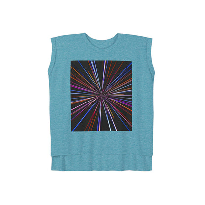 Relaxed Fit Muscle Tee (Front Print) - Ribooa