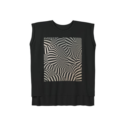 Relaxed Fit Muscle Tee (Front Print) - Ribooa