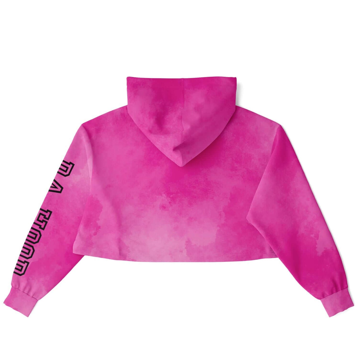 Pink Cropped Hoodie | 6? Da Hood