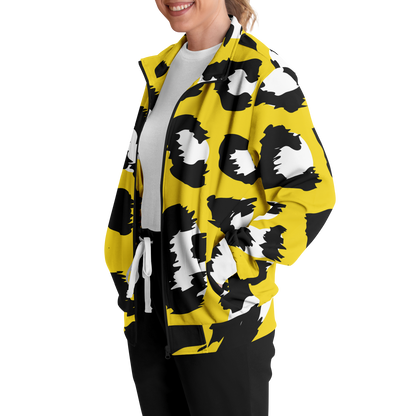 Leopard Jacket | Yellow & Black | Unisex