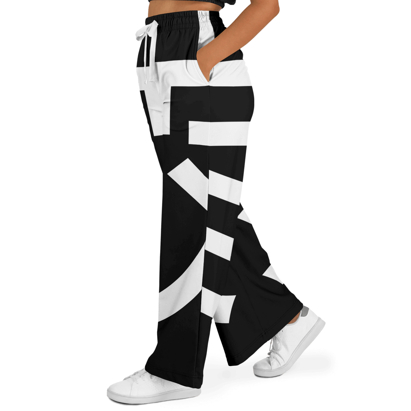 Women's Wide Leg Pants | Black Japanese House