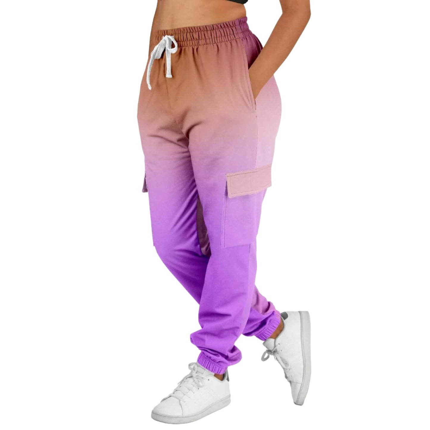 Cargo Sweatpants | Gradient Vibes | Free Shipping - Ribooa