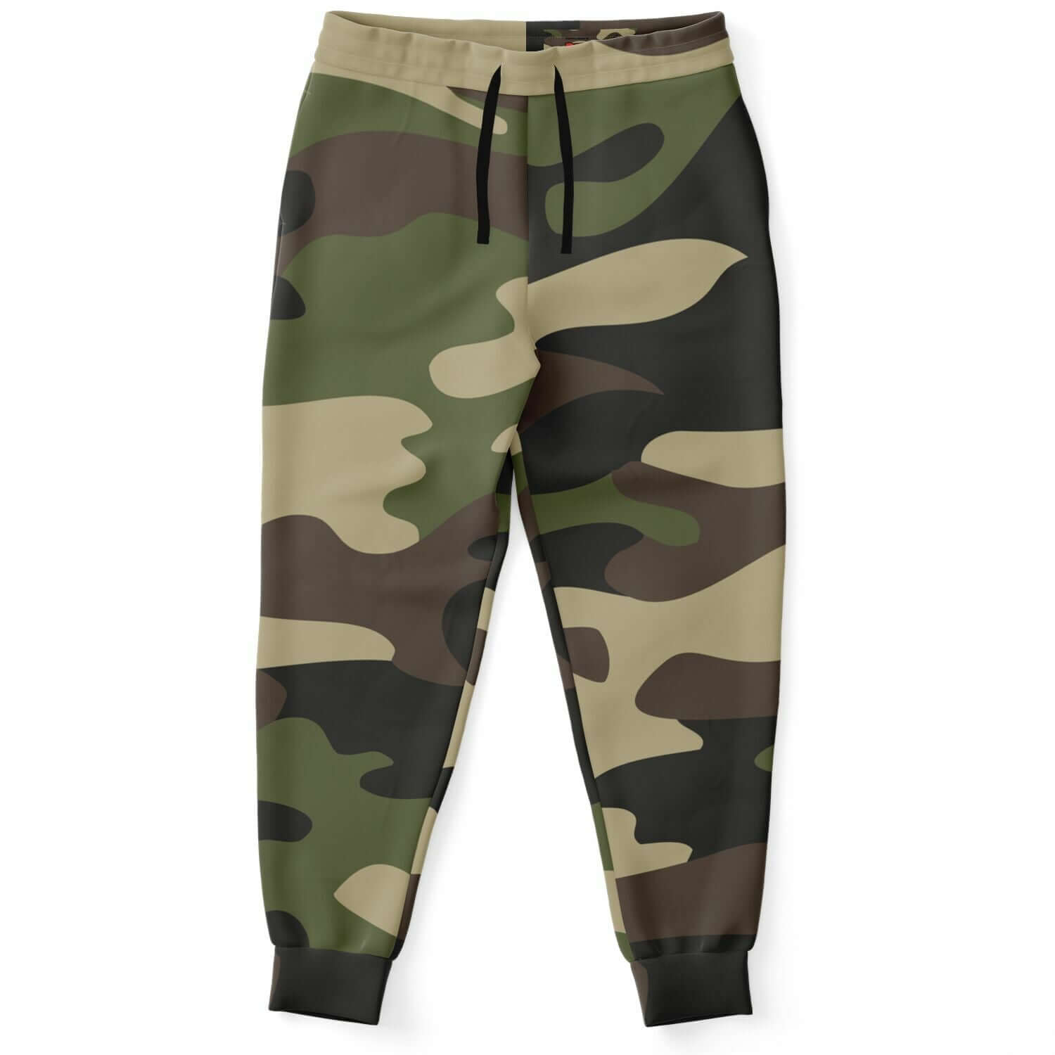 Camo Track Pants | Mongoose Green