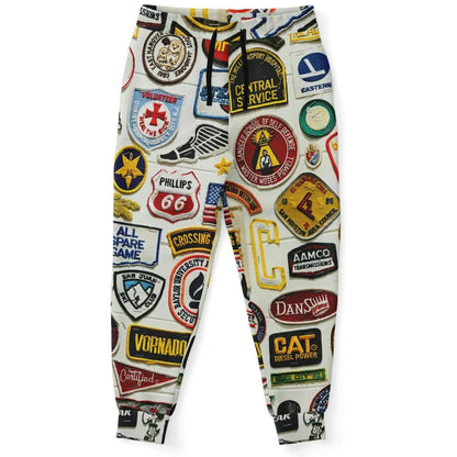 Funky Patches Track Pants | HD Print | Unisex