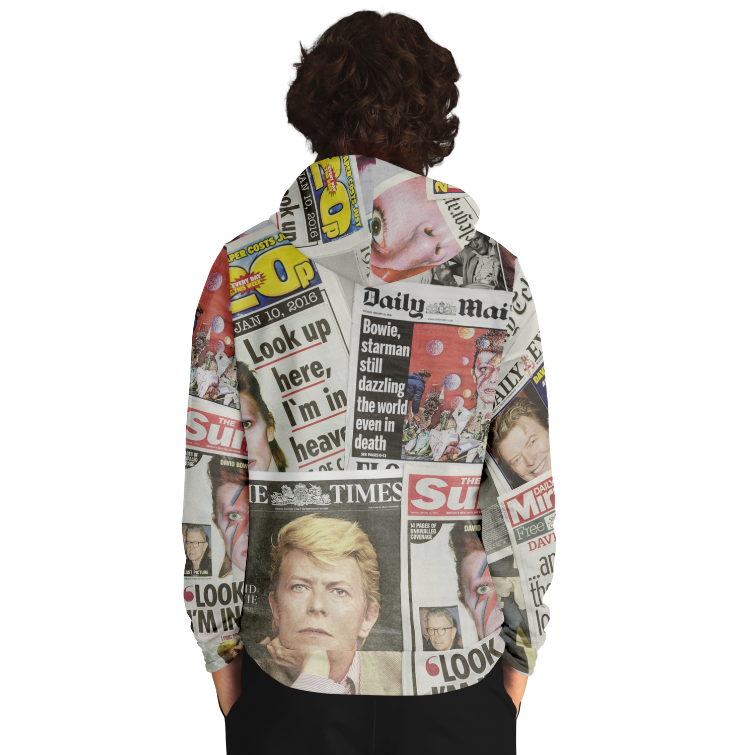 David Bowie Hoodie | Unisex HD Artwork