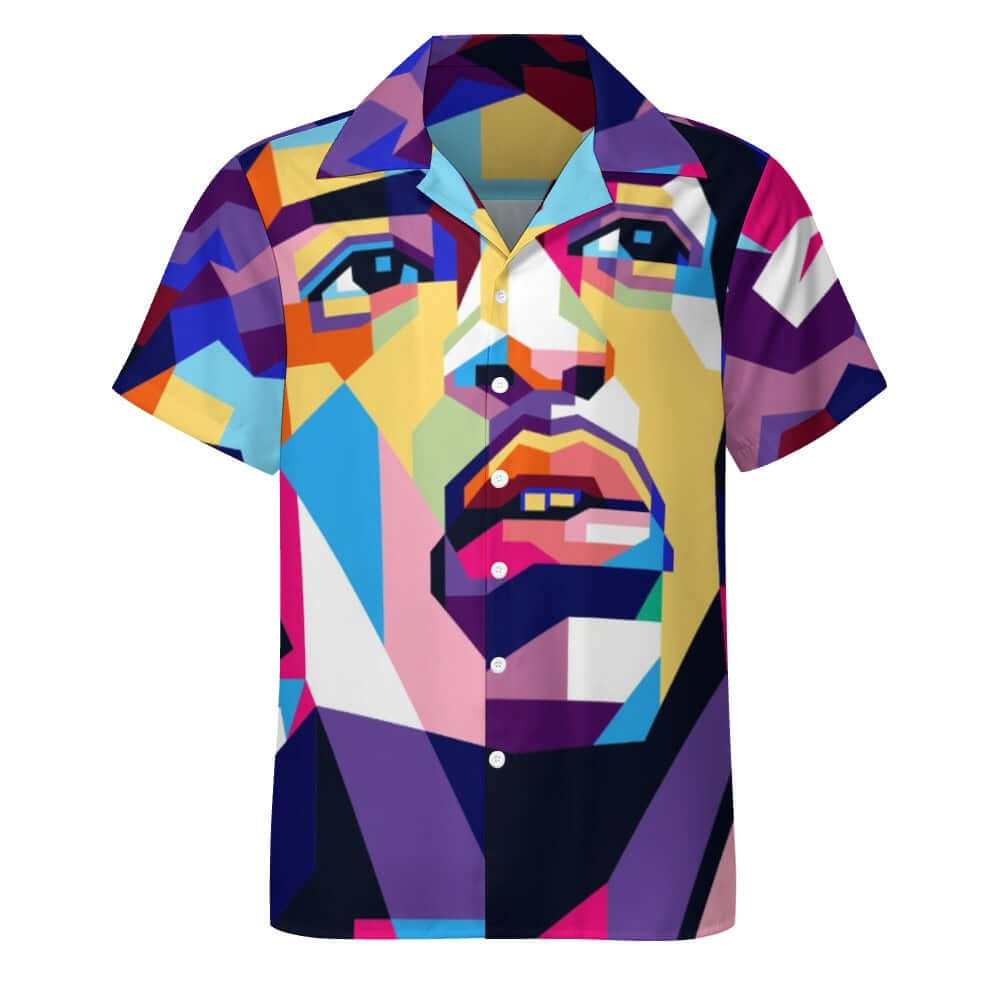 Jimi Hendrix Cuban Collar Shirt