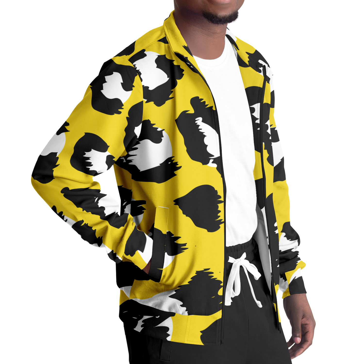 Leopard Jacket | Yellow & Black | Unisex