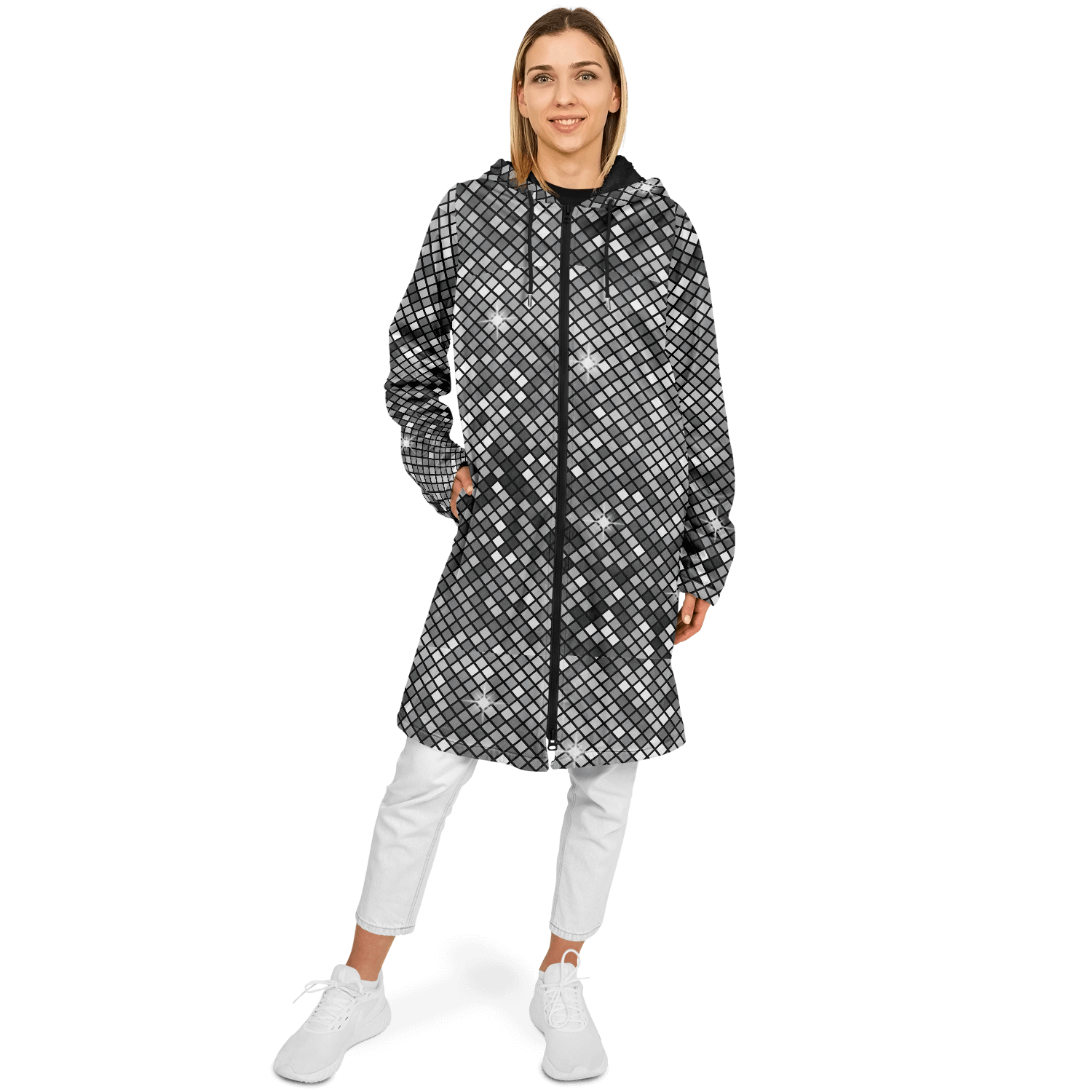 Disco Ball Zipper Cloak | Unisex HD