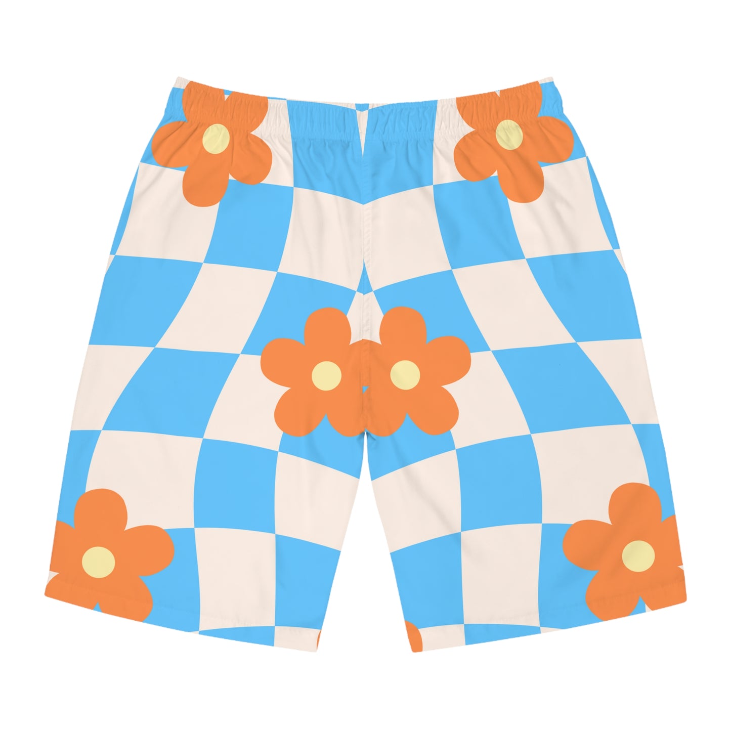 Board Shorts | Funky Flowers - Ribooa