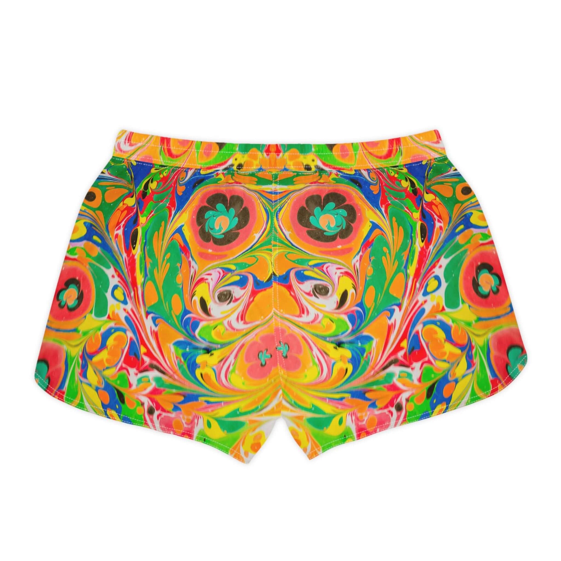 Casual Shorts | Psychedelic Flowers - Ribooa