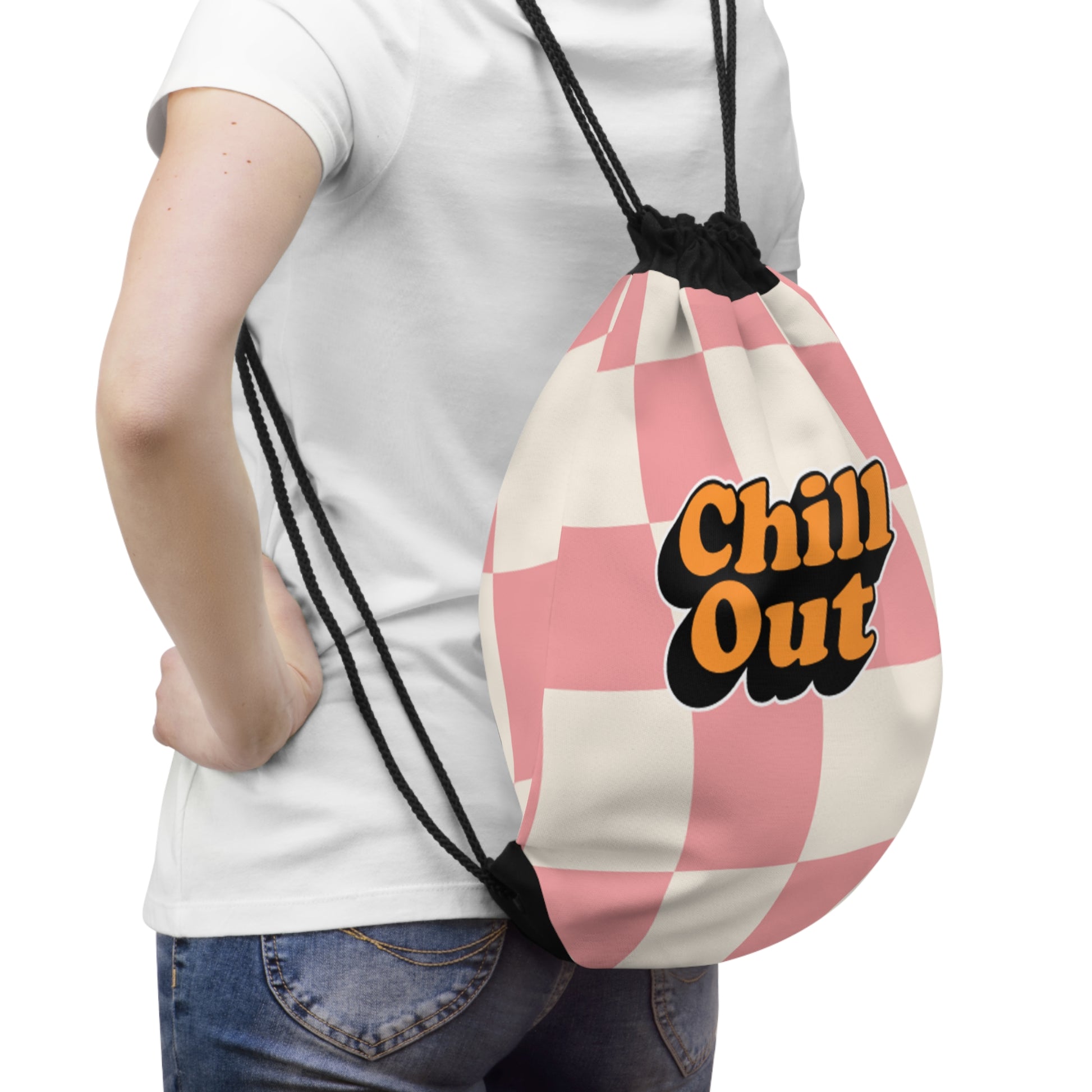 Drawstring Bag | Chill Vinyl - Ribooa