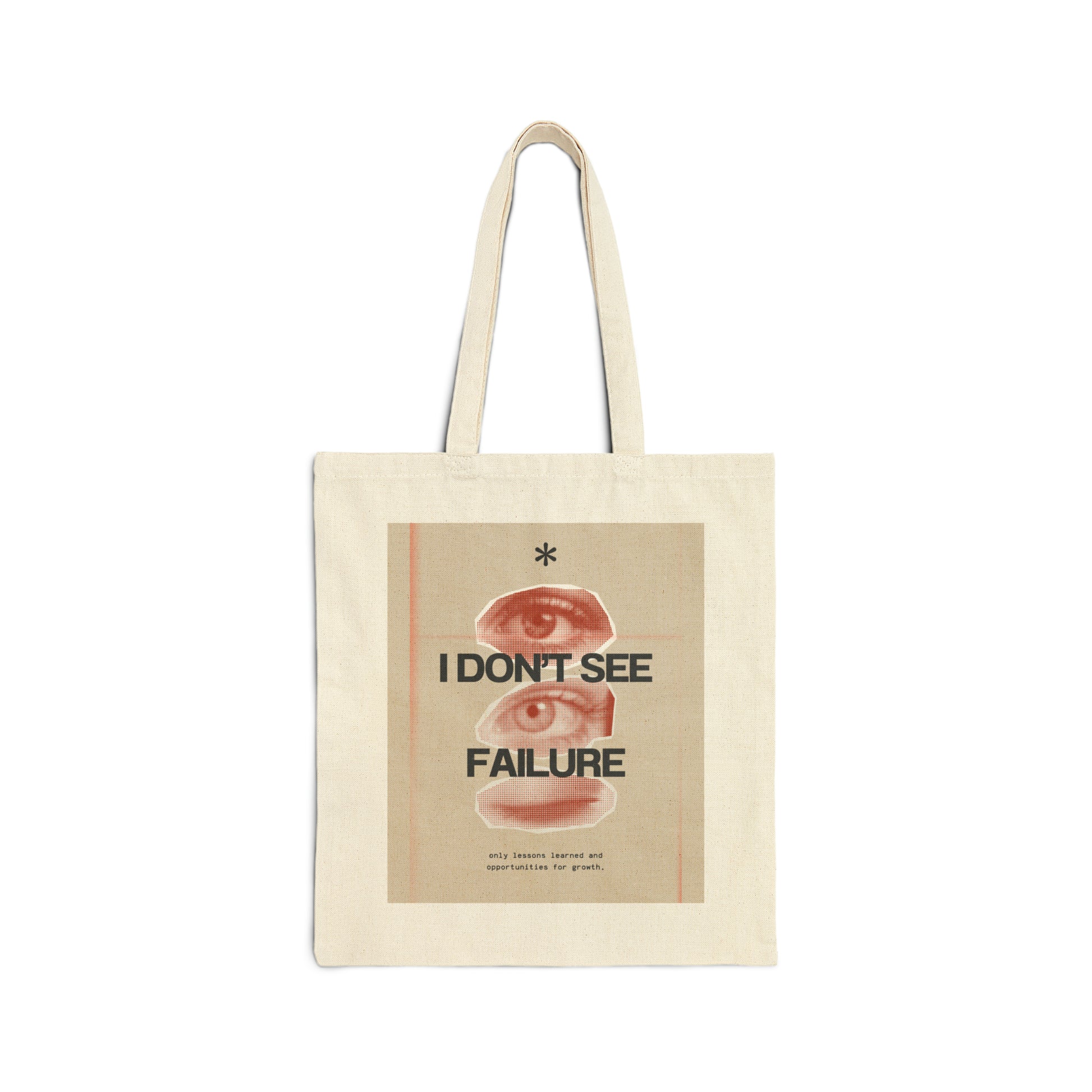 Cotton Canvas Tote Bag | I Don't See - Ribooa