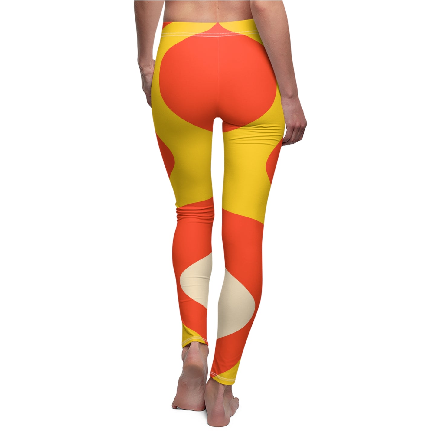 Casual Leggings | Retro Vibes - Ribooa