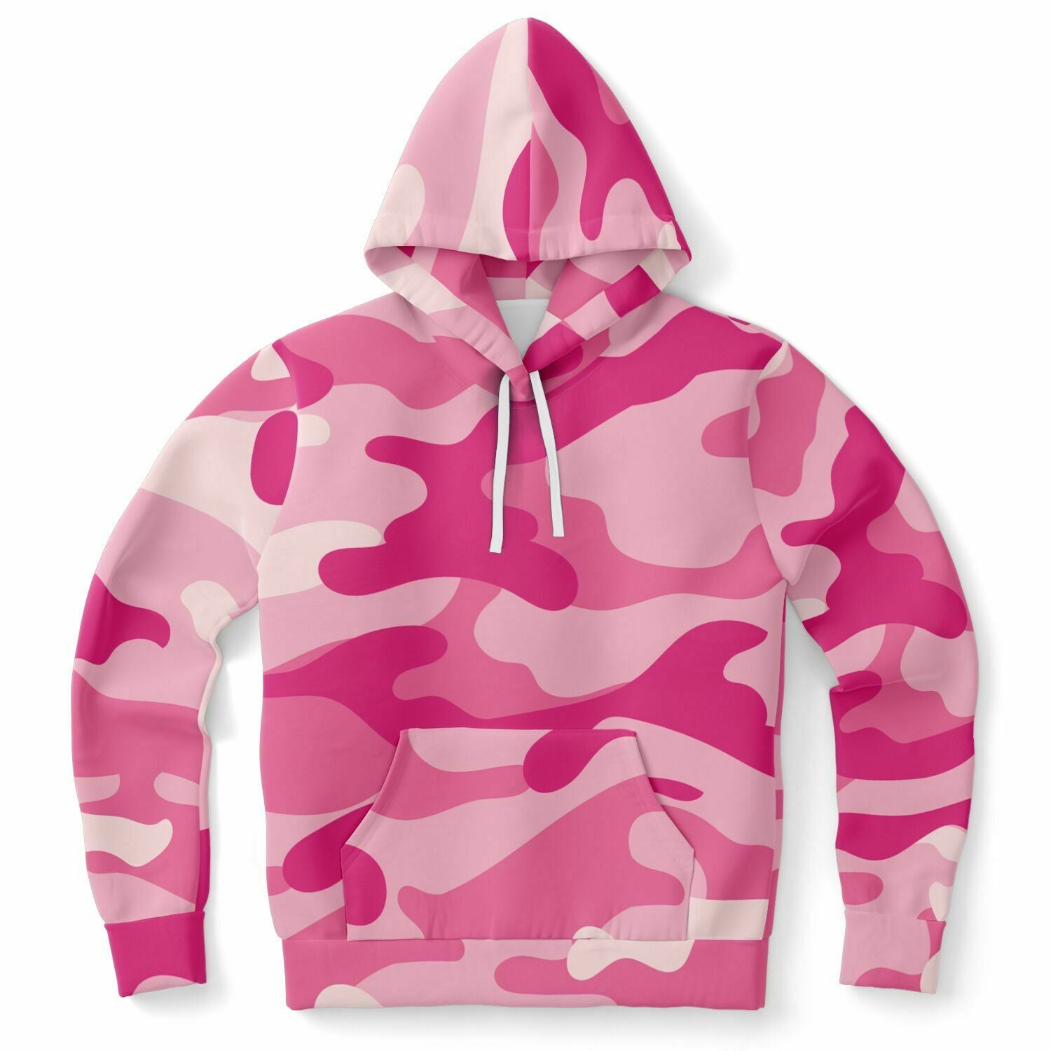 Lavender Pink Camouflage Hoodie | Unisex