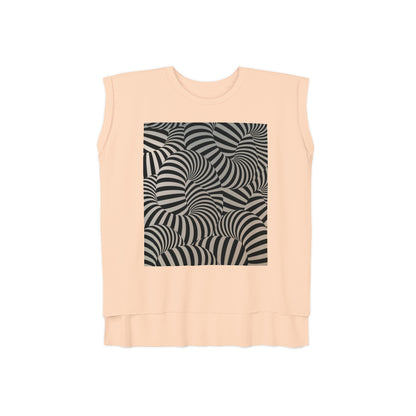 Relaxed Fit Muscle Tee (Front Print) - Ribooa