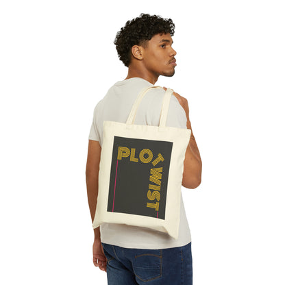 Cotton Canvas Tote Bag | Plotwist - Ribooa