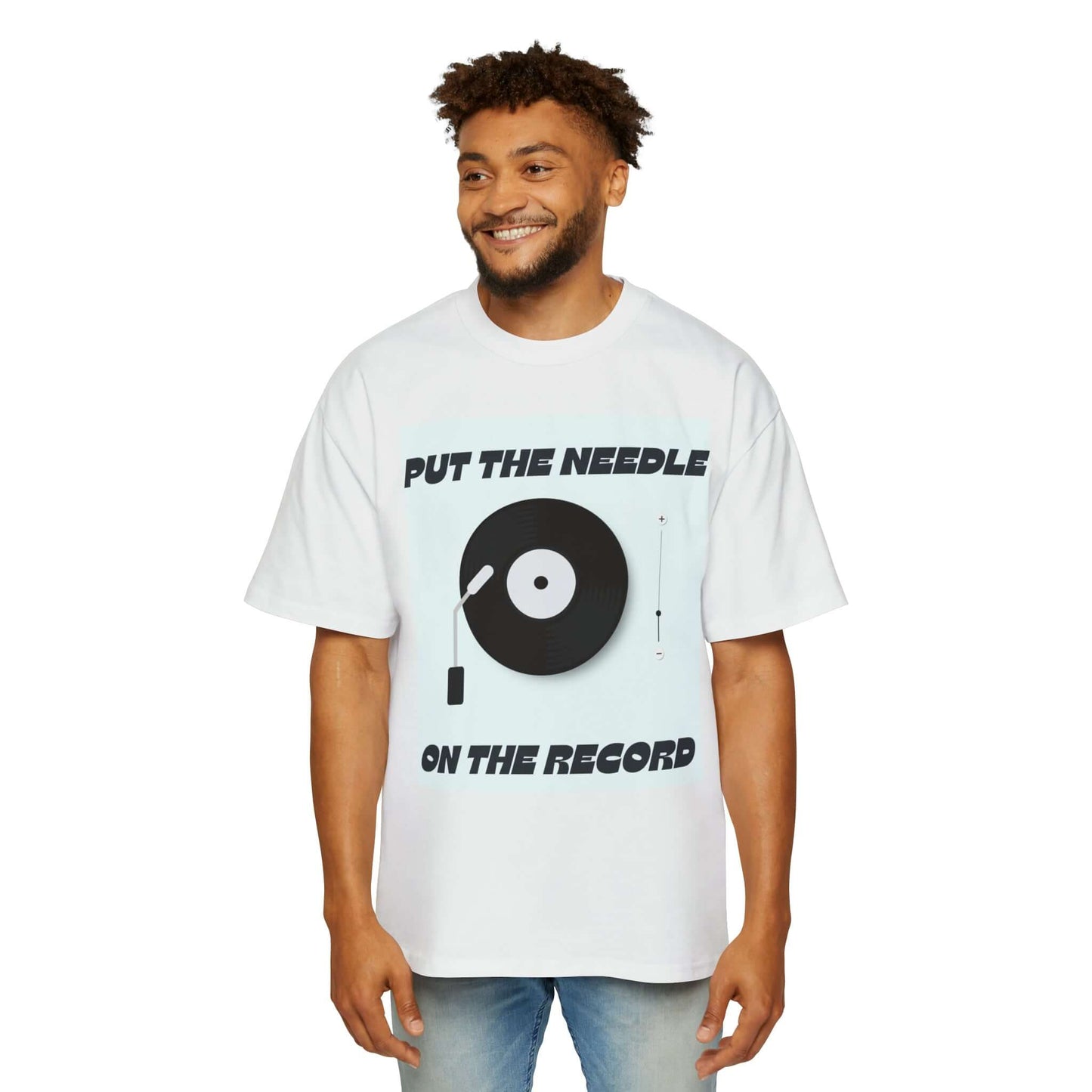 Oversized Tee | Put The Needle - Ribooa