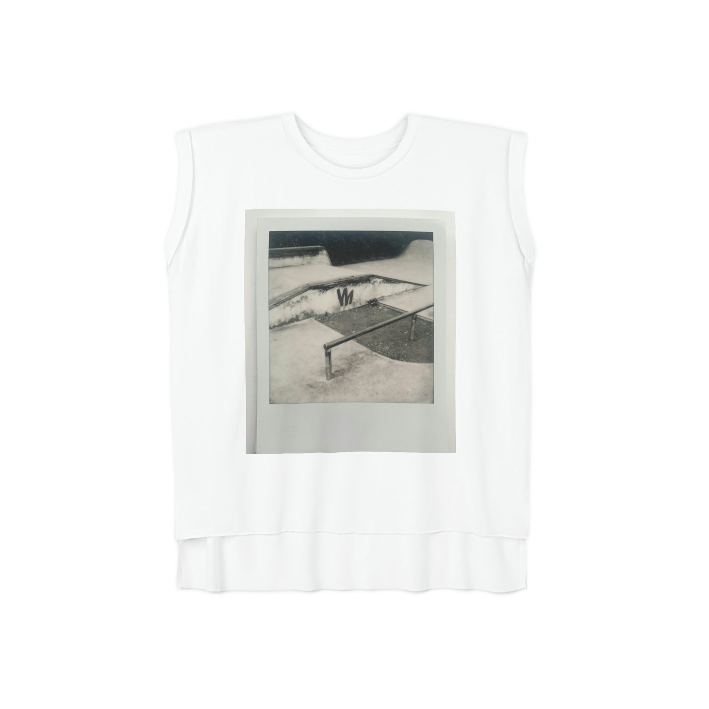 Relaxed Fit Muscle Tee (Front Print) - Ribooa