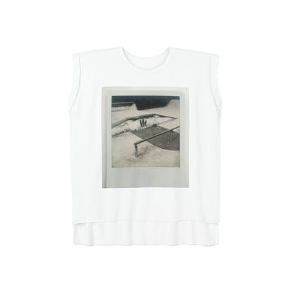 Relaxed Fit Muscle Tee (Front Print) - Ribooa