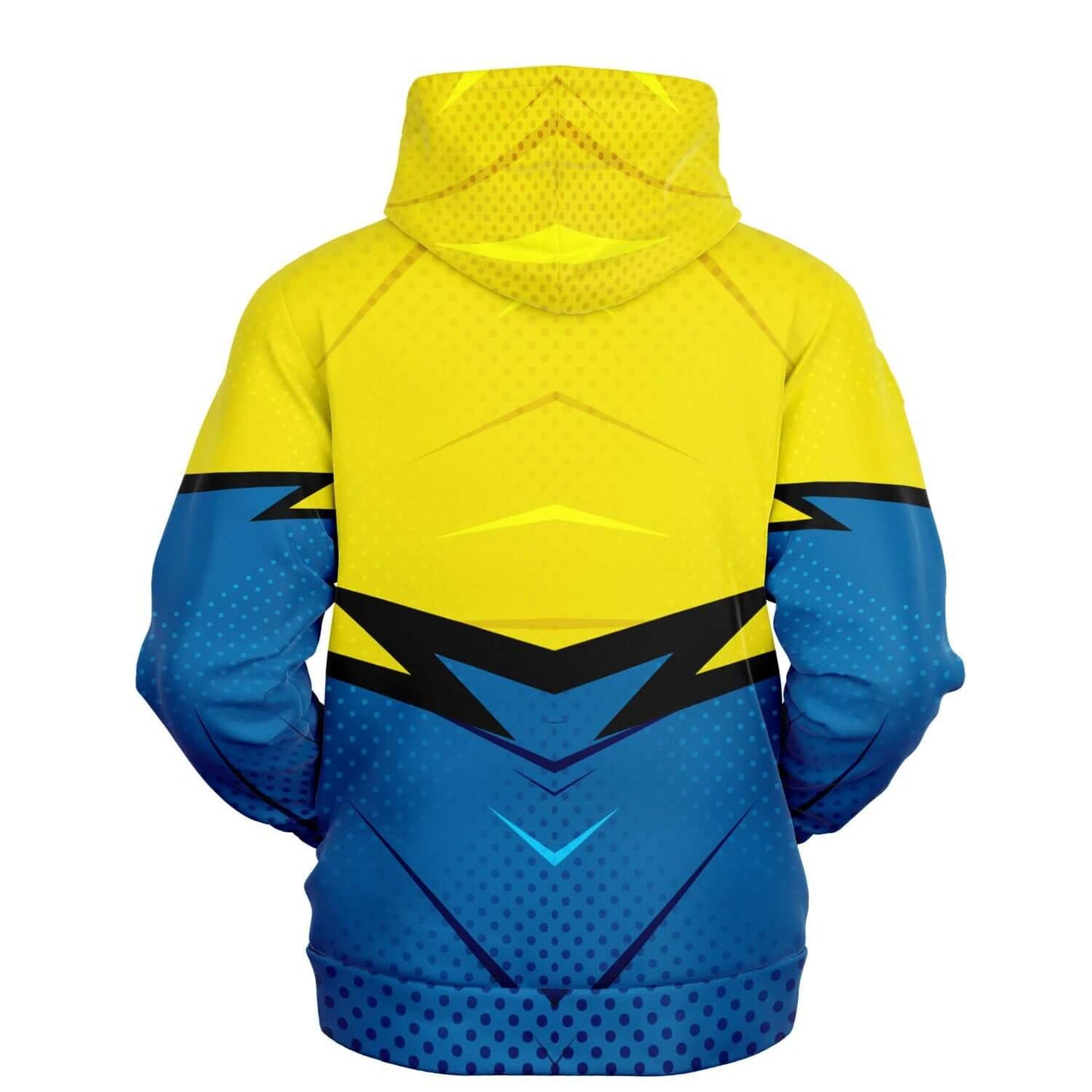 Super! | Blue & Yellow Pop Art Hoodie